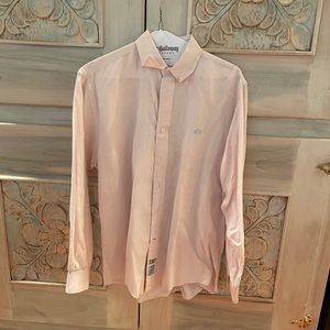 La Martina Pink Button Down Longsleeve